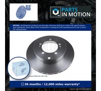 2x Brake Discs Pair Vented fits MITSUBISHI LANCER 2.0 Rear 96 to 08 4G63Turbo