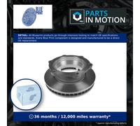 2x Brake Discs Pair Vented Rear 287mm ADT343264 Blue Print Set 4243137040 New