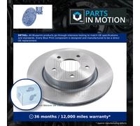 2x Brake Discs Pair Vented Rear 292mm ADN143180 Blue Print Set 432064CE0A New