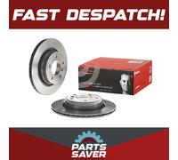 2x Brake Discs Pair Vented Rear 294mm 09.7702.11 Brembo Set 34211165563 Quality