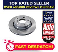 2x Brake Discs Pair Vented fits BMW 325 E46 2.5 Rear 00 to 06 294mm Set Febi New