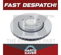 2x Brake Discs Pair Vented Rear 294mm 314797 NK Set 7E0615601D 7H0615601B New