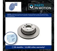 2x Brake Discs Pair Vented Rear 294mm ADB114352 Blue Print Set 34216754137 New