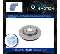 2x Brake Discs Pair Vented Rear 295mm ADN143186 Blue Print Set A2464230812 New