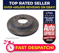 2x Brake Discs Pair Vented Rear 297mm ADC44355 Blue Print Set MB895363 Quality