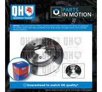 2x Brake Discs Pair Vented Rear 298mm BDC4677 Quinton Hazell Set 34211163153 New