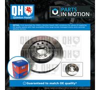2x Brake Discs Pair Vented Rear 300mm BDC5706 Quinton Hazell Set 8E0615601K New