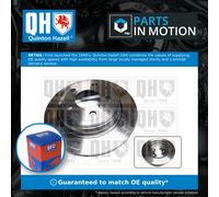 2x Brake Discs Pair Vented Rear 300mm BDC6093 Quinton Hazell Set 34216792229 New