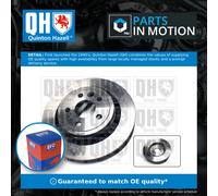 2x Brake Discs Pair Vented Rear 302mm BDC5849 Quinton Hazell Set 31277357 New