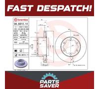 2x Brake Discs Pair Vented Rear 303mm 09.9510.11 Brembo Set 9064230112 Quality
