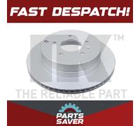 2x Brake Discs Pair Vented Rear 303mm 313665 NK Set 20968395 4801857 4804637 New