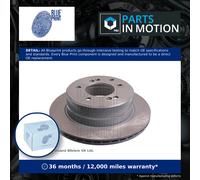 2x Brake Discs Pair Vented Rear 307mm ADG043216 Blue Print Set 4840121100 New