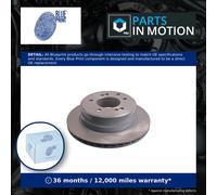 2x Brake Discs Pair Vented Rear 307mm ADG043216 Blue Print Set 4840121100 New