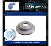 2x Brake Discs Pair Vented Rear 307mm ADG043217 Blue Print Set 4840121002 New