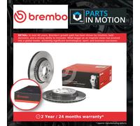 2x Brake Discs Pair Vented Rear 308mm 09.9827.11 Brembo Set 31423152 31471824