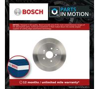 Bosch Brake Discs Pair Rear 308mm 62mm Vented 16mm 0986479T16