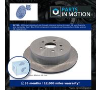 2x Brake Discs Pair Vented Rear 309mm ADT343225 Blue Print Set 4243148080 New