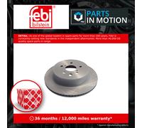 2x Brake Discs Pair Vented Rear 310mm 108546 Febi Set 4243130290 Quality New