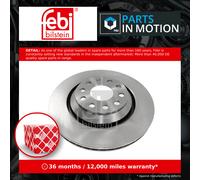 febi bilstein Brake Disc 24386 – 1x – Fits Audi A3 (8P1) 2007–2012
