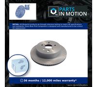 2x Brake Discs Pair Vented Rear 310mm ADT343203 Blue Print Set 4243130290 New