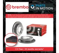 2x Brake Discs Pair Vented Rear 312mm 09.A334.21 Brembo Set 424310K230 Quality