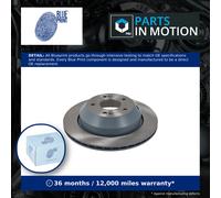 2x Brake Discs Pair Vented Rear 314mm ADG043227 Blue Print Set 58411C5700 New