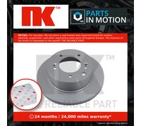 2x Brake Discs Pair Vented Rear 315mm 313520 NK Set 584113E300 Quality New