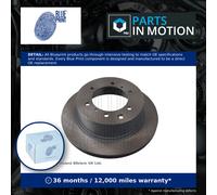 Blue Print Brake Disc ADG04368 Rear Vented 315mm Pair for Hyundai Terracan