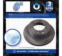 2x Brake Discs Pair Vented Rear 315mm ADG04368 Blue Print Set 52710H1000 Quality