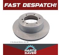 Blue Print Pair of Internally Vented Painted Brake Disc Rotor ADN14378 fits REAR