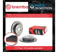 2x Brake Discs Pair Vented Rear 316mm 09.7813.1X Brembo Set 26700FE000 Quality