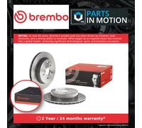 2x Brake Discs Pair Vented Rear 316mm 09.A198.11 Brembo Set 26700FG010 Quality