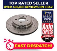 2x Brake Discs Pair Vented Rear 323.8mm 43800 Febi Set 34216787931 34216795755