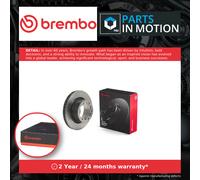 2x Brake Discs Pair Vented Rear 325mm 09.D352.21 Brembo Set 2N0615601B Quality