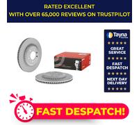 2x Brake Discs Pair Vented Rear 325mm 09.D551.23 Brembo Set LR132810 LR161901