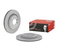 2x Brake Discs Pair Vented Rear 325mm 09.D551.23 Brembo Set LR132810 LR161901