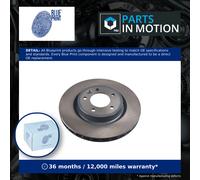 2x Brake Discs Pair Vented Rear 325mm ADBP430116 Blue Print Set LR084067 Quality