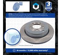 2x Brake Discs Pair Vented fits RANGE ROVER SPORT L320 4.4 Rear 05 to 13 325mm