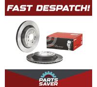2x Brake Discs Pair Vented Rear 330mm 09.R124.21 Brembo Set 1644230612 Quality