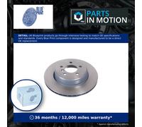2x Brake Discs Pair Vented fits BMW 528 F10, F11 2.0 Rear 11 to 17 N20B20A 330mm