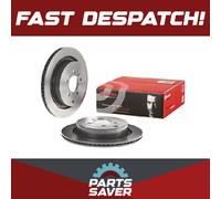 2x Brake Discs Pair Vented Rear 350mm 09.8876.31 Brembo Set SDB000642 SDB000643