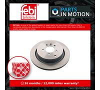 Ferdinand Bilstein Brake Discs 43845 - Vented Rear 350mm Pair for Range Rover Sport L320 5.0 (09-13)