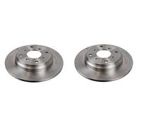2X Brake Discs Set Rear For Honda Accord Legend Prelude 2.0 2.2 2.3 2.7 16V