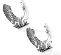 2x Brake Discs Shield Front Right+Left GH-481550H/V