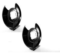 2x Brake Discs Shield Rear Right=Left GH-481561H/V