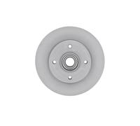 2x Brake Discs Solid Rear 249mm 0986479400 Bosch 424965 424966