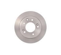 2x Brake Discs Solid Rear 262mm 0986479508 Bosch 584111H100 584111H300