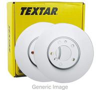 2x Brake Discs Vented Front 328mm 92284105 Genuine OE Textar 31262489 31400893