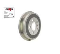 2x Brake drum 120018510 AUTOMEGA for AUDI SKODA VW SEAT