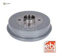 2x BRAKE DRUM 176963 FOR RENAULT K7M 710 1.6L 4cyl LOGAN I